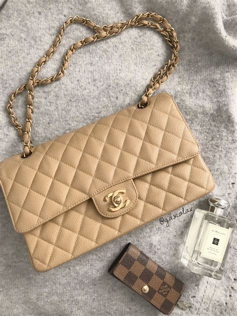 chanel light beige mini classic|chanel classic flap bag beige.